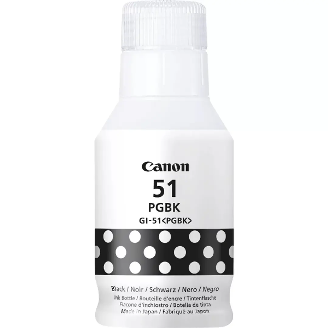 Canon GI51 Negro Botella de Tinta Original - GI51PGBK/4529C001 1