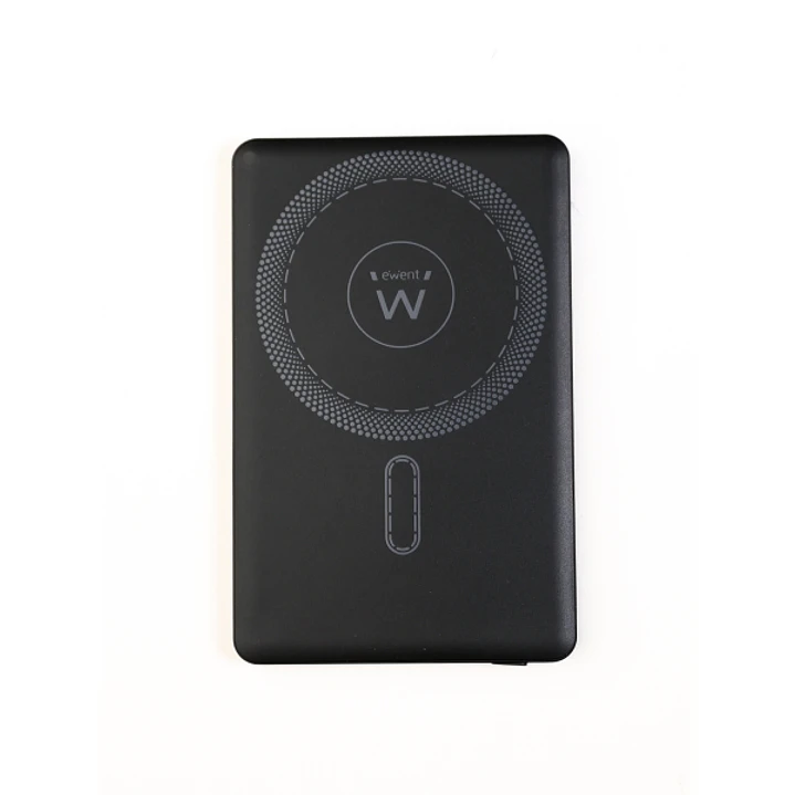 Ewent EW1160 Powerbank Magsafe 5000mAH 20W PD y QC - USB-C - Color Negro 1