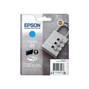 Epson T3582 (35) Cyan Cartucho de Tinta Original - C13T35824010