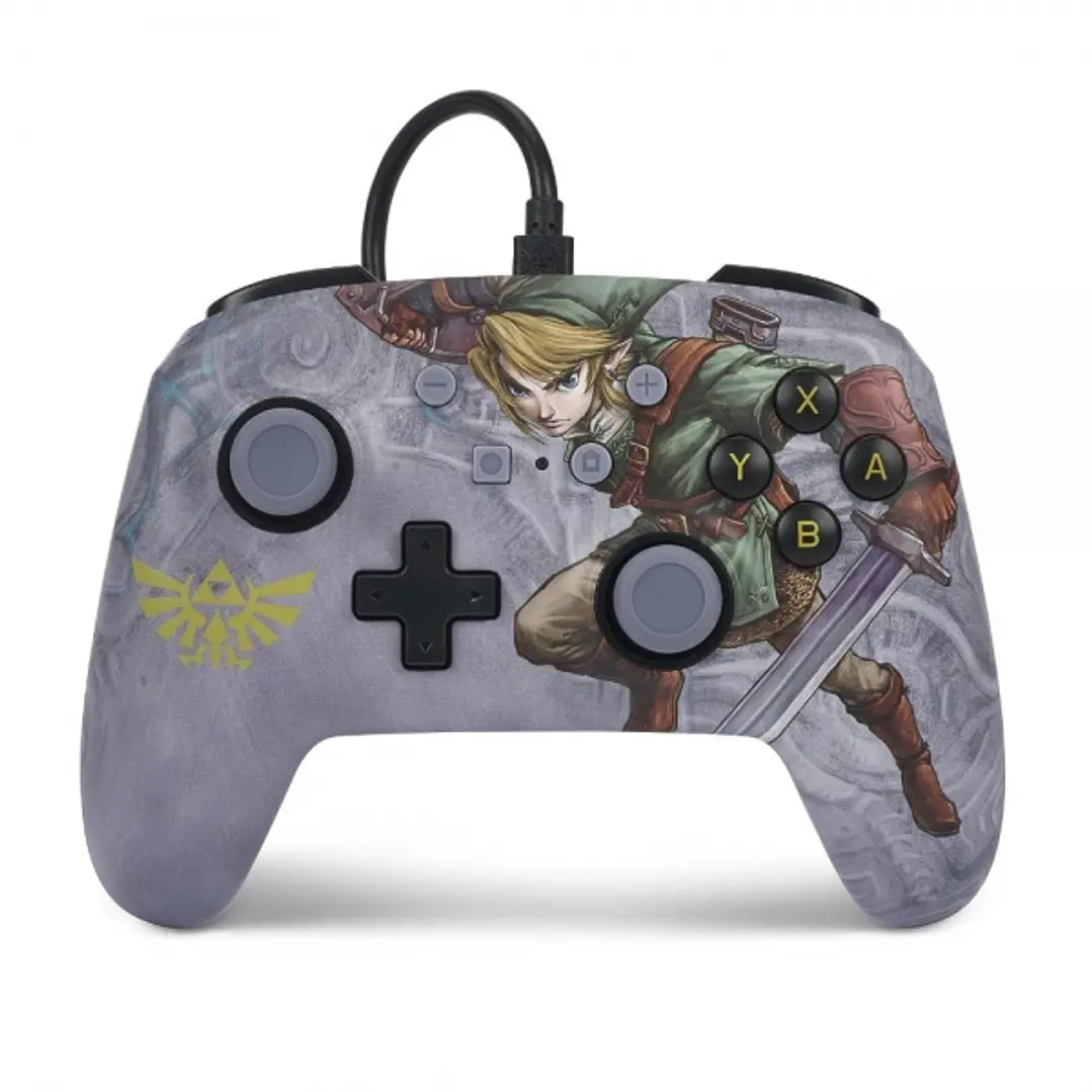 PowerA Mando con Cable Enhanced para Nintendo Switch - Valiant Link 1