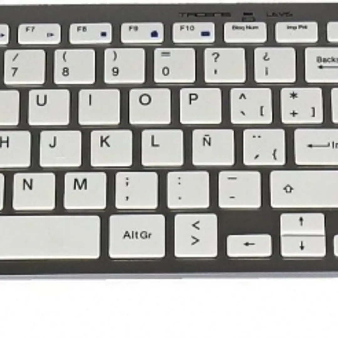 Tacens Combo Teclado y Raton Inalambrico - Sensor Optico 1200-2000 DPI - Alcance 10m - Teclas Multimedia - Compatible Windows/Mac/Linux - Color Varios 1