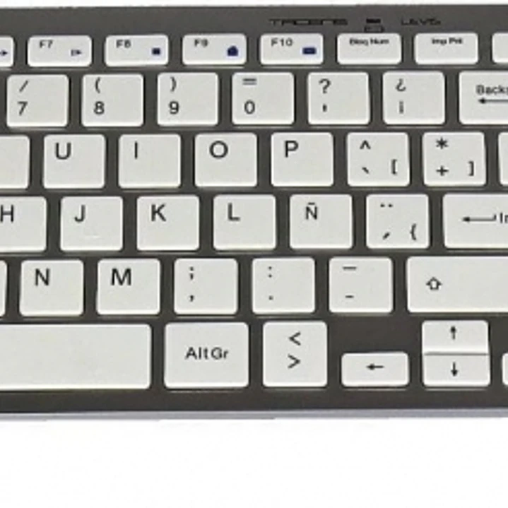 Tacens Combo Teclado y Raton Inalambrico - Sensor Optico 1200-2000 DPI - Alcance 10m - Teclas Multimedia - Compatible Windows/Mac/Linux - Color Varios 1