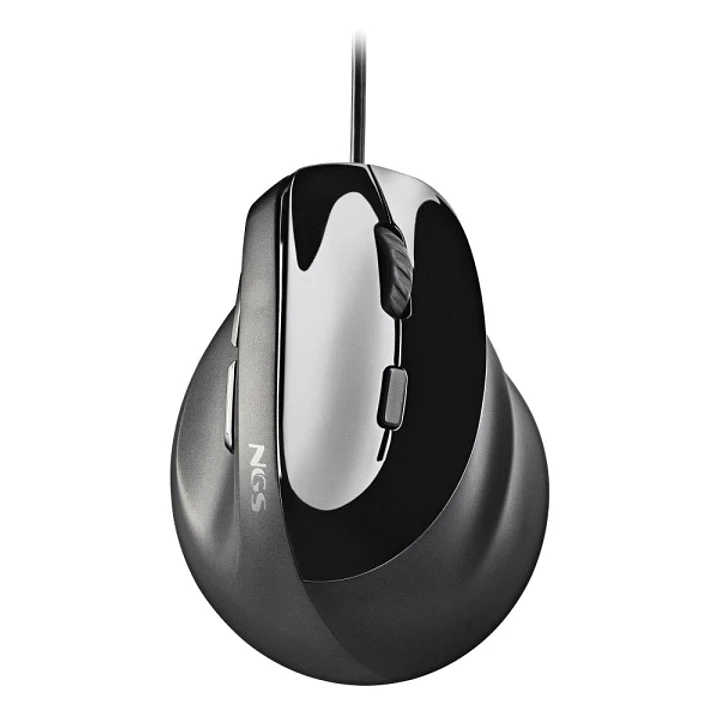 NGS Samsara Raton Ergonomico Vertical Laser 3200dpi - 5 Botones - Silencioso - Color Negro 1