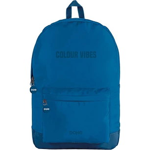 Dohe Daypack Colour Vibes Mochila Escolar - Varios Compartimentos - Asa Superior - Tirantes Acolchados y Ajustables - Fabricada en Poliester - Color A