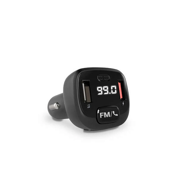 Energy Sistem Transmisor FM para el Coche - Bluetooth - MicroSD - USB MP3 - Asistente de Voz - Manos Libres - Color Negro 1