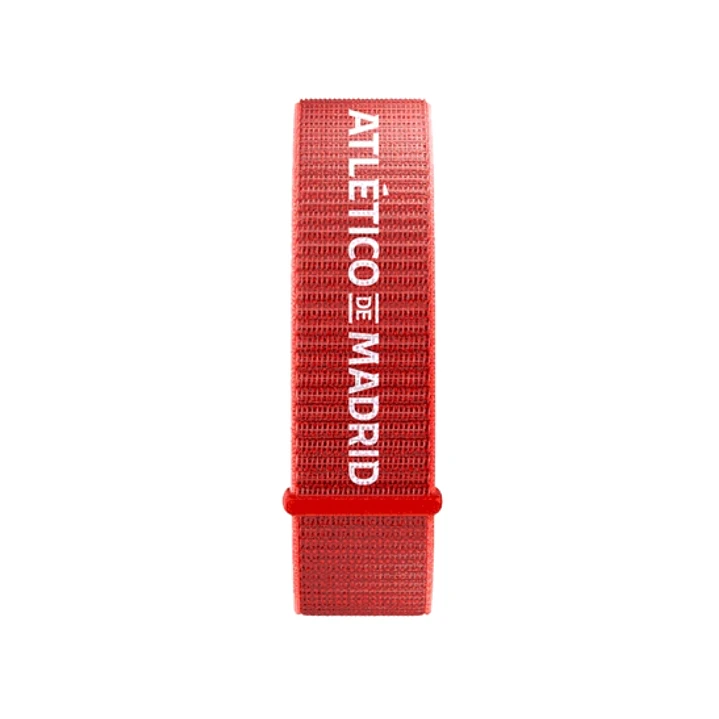 Savefamily Correa de Tela para Savewatch Plus Edicion Atletico de Madrid - Color Roja 1