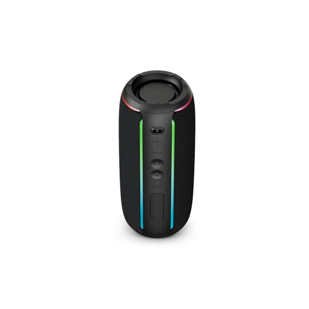 SPC Orbital Glow Altavoz Bluetooth Portatil - 25W - True Wireless - 20 Horas Autonomia - LED con Diferentes Ritmos 1