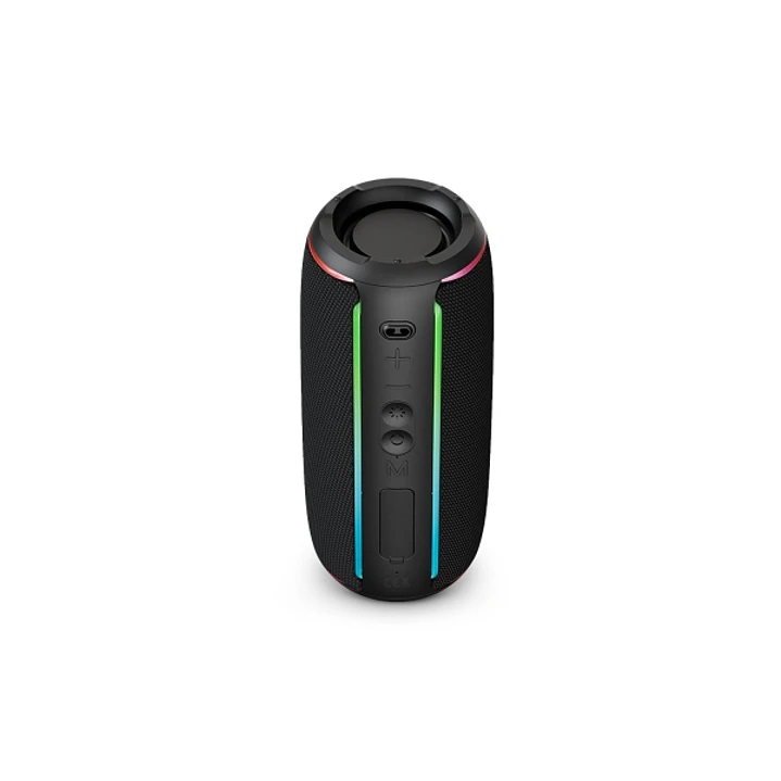 SPC Orbital Glow Altavoz Bluetooth Portatil - 25W - True Wireless - 20 Horas Autonomia - LED con Diferentes Ritmos 1