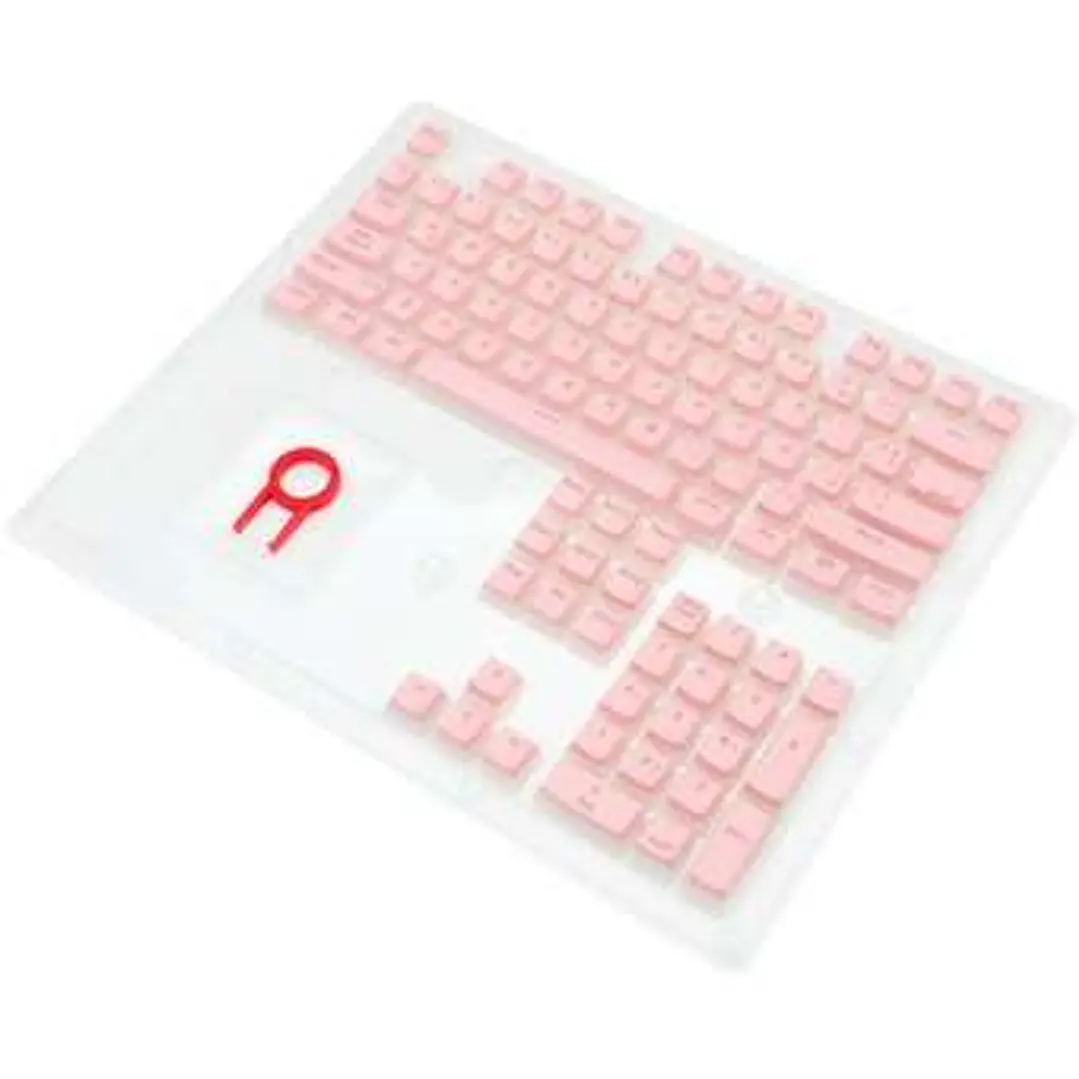 Redragon Scarab A130 Pack de 26 Teclas - Tecnologia de Inyeccion Doble Disparo - Capa Translucida - Color Rosa 1