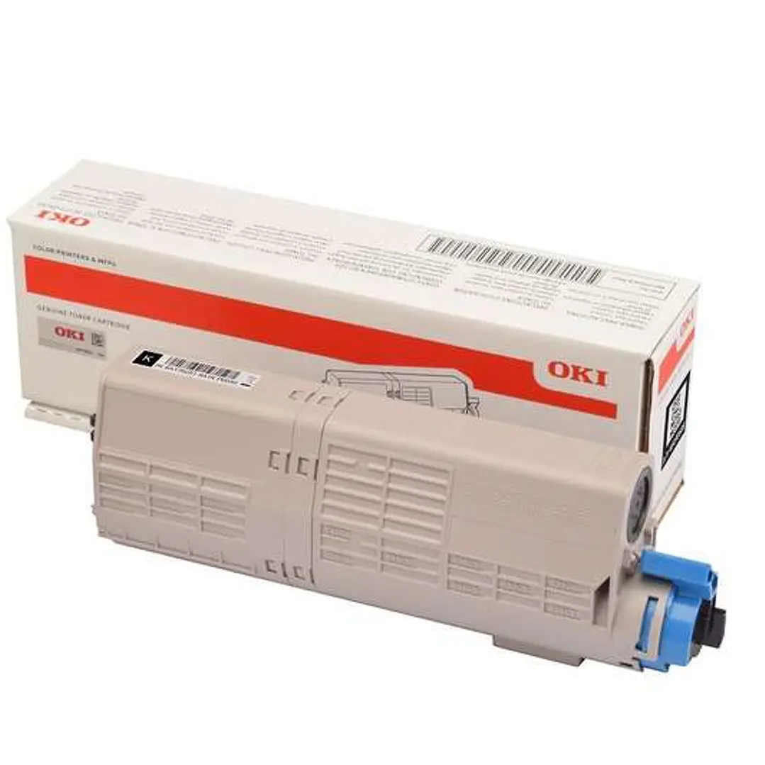 OKI C532DN/C542DN/MC573DN/MC563DN Negro Cartucho de Toner Original - 46490404 1