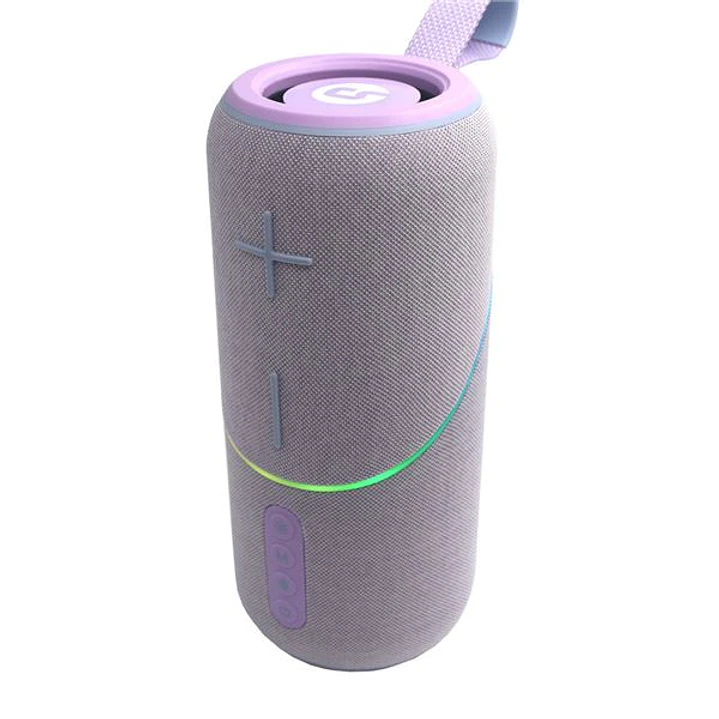 Coolsound Rainbow Beat Altavoz Bluetooth True Wireless 20W - Autonomia hasta 3h - USB, MicroSD y Aux - Funcion Manos Libres - Radio FM - Iluminacion R 1