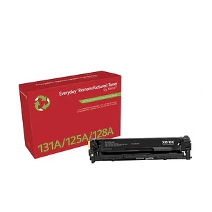 Xerox Everyday HP CB541A/CE321A/CF211A Cyan Cartucho de Toner Remanufacturado - Reemplaza 125A/128A/131A