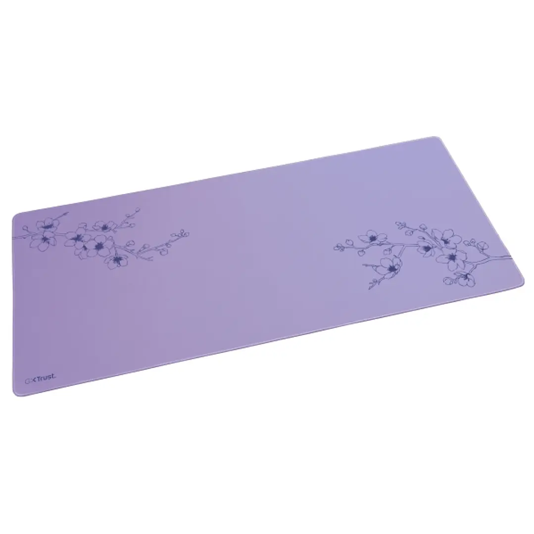 Trust GXT 759 Alfombrilla Raton XXL - Bordes Cosidos - 90 x 40 cm - Color Purpura 1