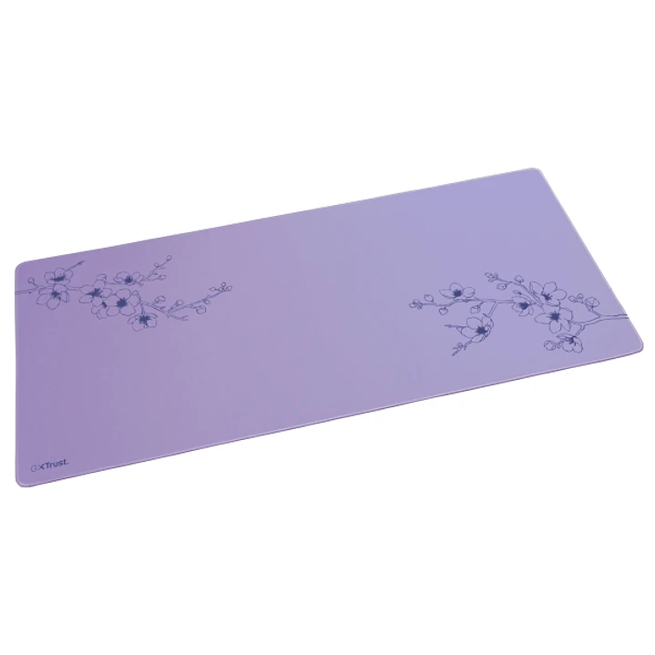 Trust GXT 759 Alfombrilla Raton XXL - Bordes Cosidos - 90 x 40 cm - Color Purpura 1