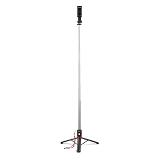 Hama Fancy Stand 110 II Palo Selfie con Tripode - Disparador Bluetooth 5.3 - Aluminio y Plastico - Extensible hasta 110cm - Color Negro
