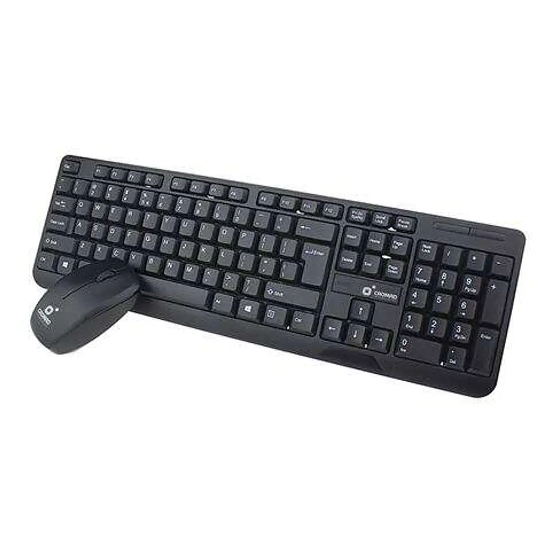 Cromad Pack Inalambrico Teclado + Raton 1200dpi 3 Botones 1