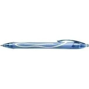 Bic Gel-Ocity Quick Dry Boligrafo Retractil - Punta Media de 0.7mm - Tinta de Gel - Secado Ultra Rapido - No Mancha el Papel - Color Turquesa