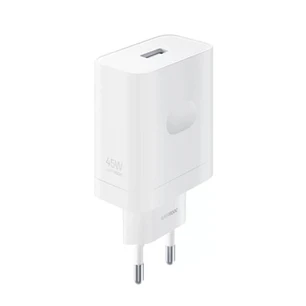 Realme SuperVOOC Cargador de Pared 45W - USB 2.0 - Carga Rapida - Color Blanco