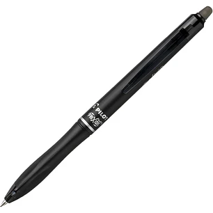 Pilot Frixion Ball Plus Boligrafo Borrable - Punta de 0.7mm y Trazo de 0.35mm - Recargables - 80% de Plastico Reclclado - Color Negro