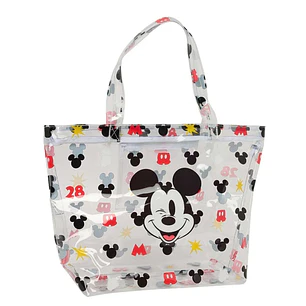 Safta Mickey Mouse Beach Bolso Grande - Cremallera - Bolsillo Interior - Asas Superiores - 31L - Ideal para Compras y Viajes - 540x170x350mm - Color B