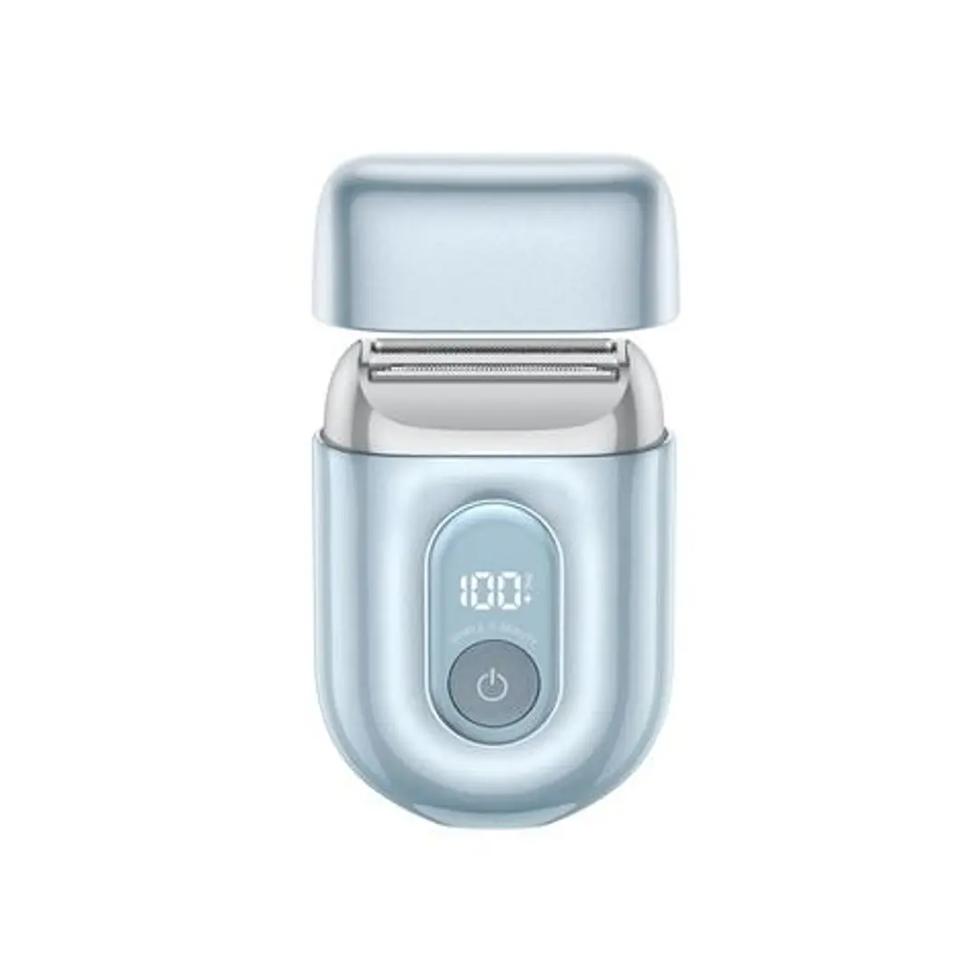 XO CF42 Depiladora Electrica - Bateria 450mah - Cuchillas de Acero - IPX6 - Color Azul 1