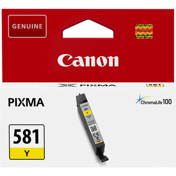 Canon CLI581 Amarillo Cartucho de Tinta Original - 2105C001 1