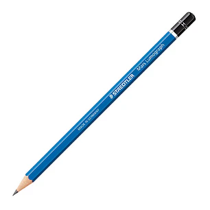 Staedtler Mars Lumograph 100 Lapiz de Grafito Hexagonal - Mina H Ultrarresistente de 2mm - Madera de Bosques Sostenibles