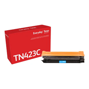 Xerox Everyday Brother TN421/TN423/TN426 Cyan Cartucho de Toner Generico - Reemplaza TN421C/TN423C/TN426C