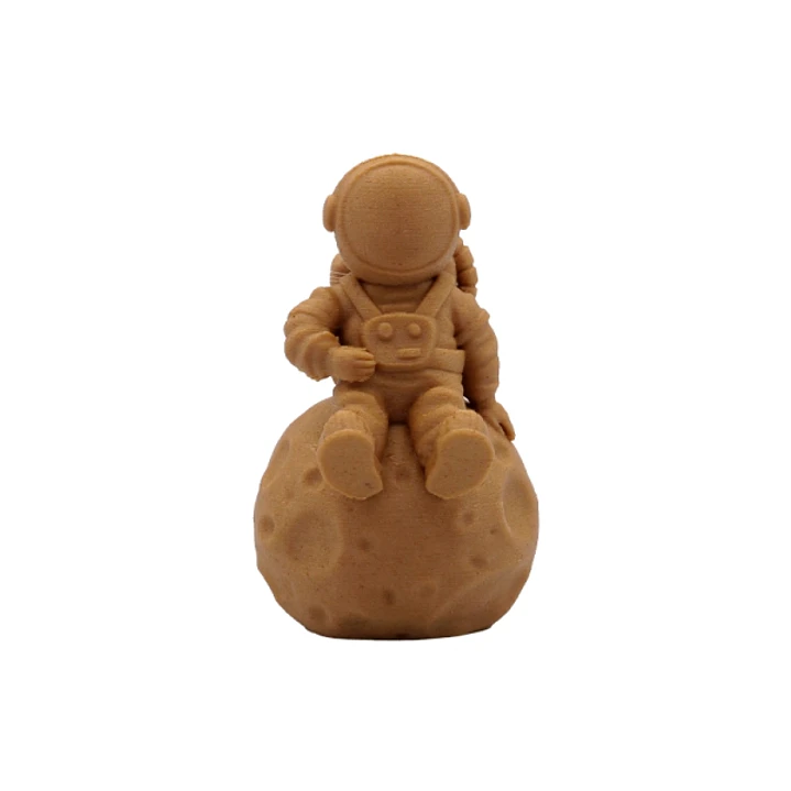 Filamento 3D PLA WOOD - Diametro 1.75mm - Bobina 0.5kg - Color Madera Natural 1