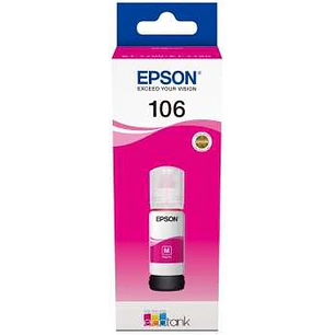 Epson 106 Magenta Botella de Tinta Original - C13T00R340