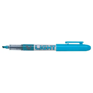 Pilot Rotulador Marcador V-Light - Punta Biselada 3.60mm - Trazo de 3.30mm - Color Azul