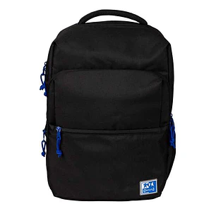 Oxford B-Ready Mochila Escolar - Tirantes Acolchados y Ajustables - Tamaño 42x30x15cm - Color Negro