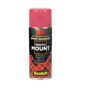 Scotch 3M Photomount Adhesivo en Spray 400ml - Adhesivo de Alta Resistencia - Transparente