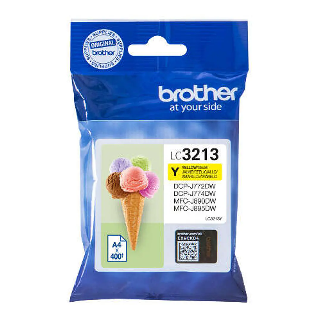 Brother LC3213 Amarillo Cartucho de Tinta Original - LC3213Y 1