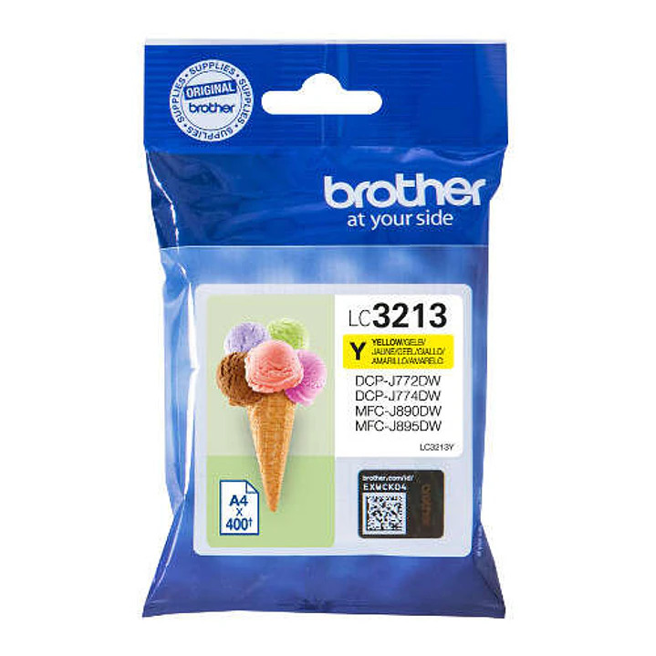 Brother LC3213 Amarillo Cartucho de Tinta Original - LC3213Y 1