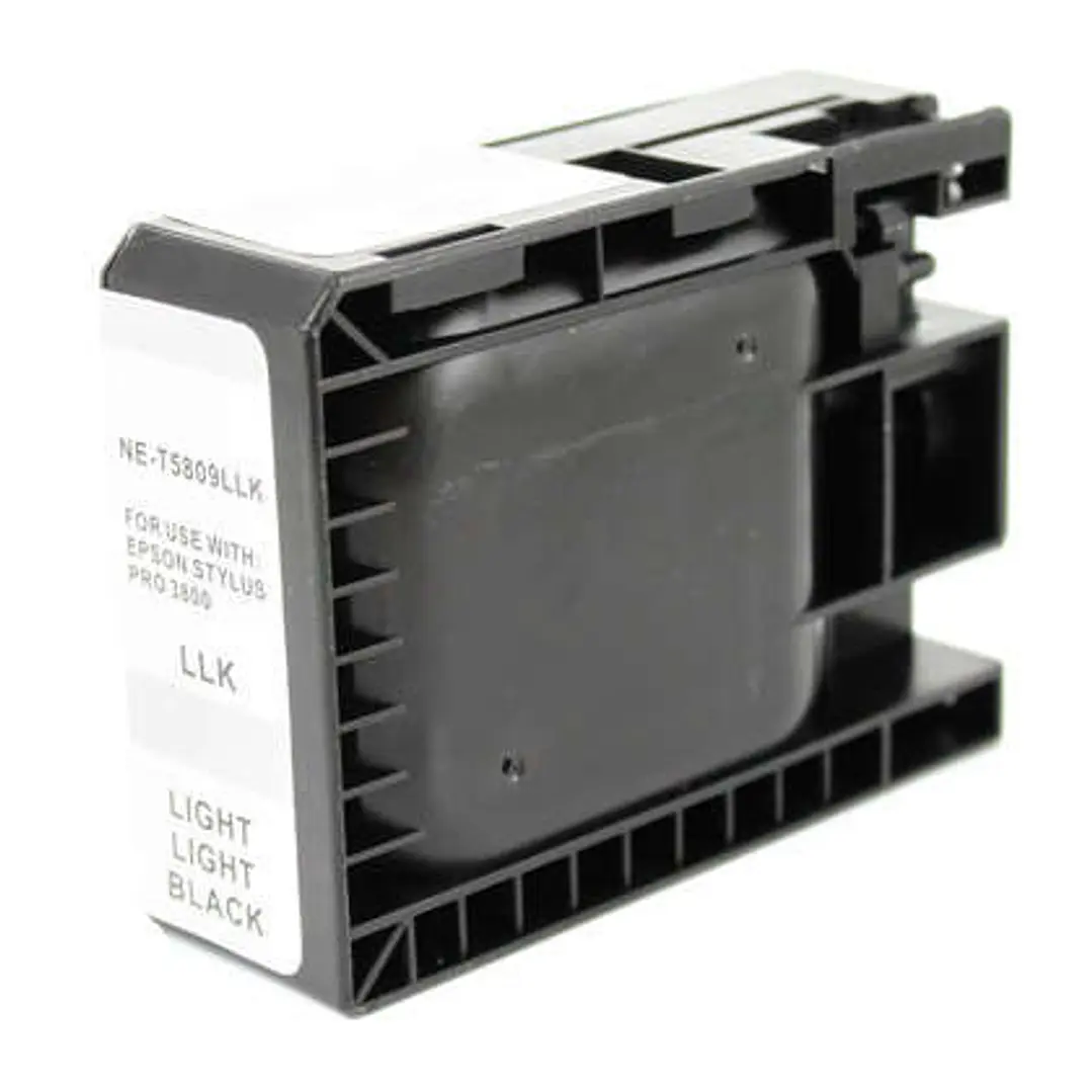 Epson T5809 Negro Light Light Cartucho de Tinta Pigmentada Generico - Reemplaza C13T580900 1