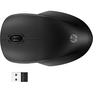 HP 255 Raton Inalambrico Dual Bluetooth/2.4GHz - Ambidiestro - Sensor Optico 1600 DPI Multi?Superficie - Autonomia hasta 12 Meses - Laterales Antidesl