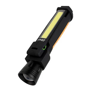 Elbat Flashlight Linterna de Trabajo LED - Linterna 800LM - Luz de Trabajo 750Lm - Funcion Powerbank - Resistente a Golpes y Salpicaduras - Color Negr