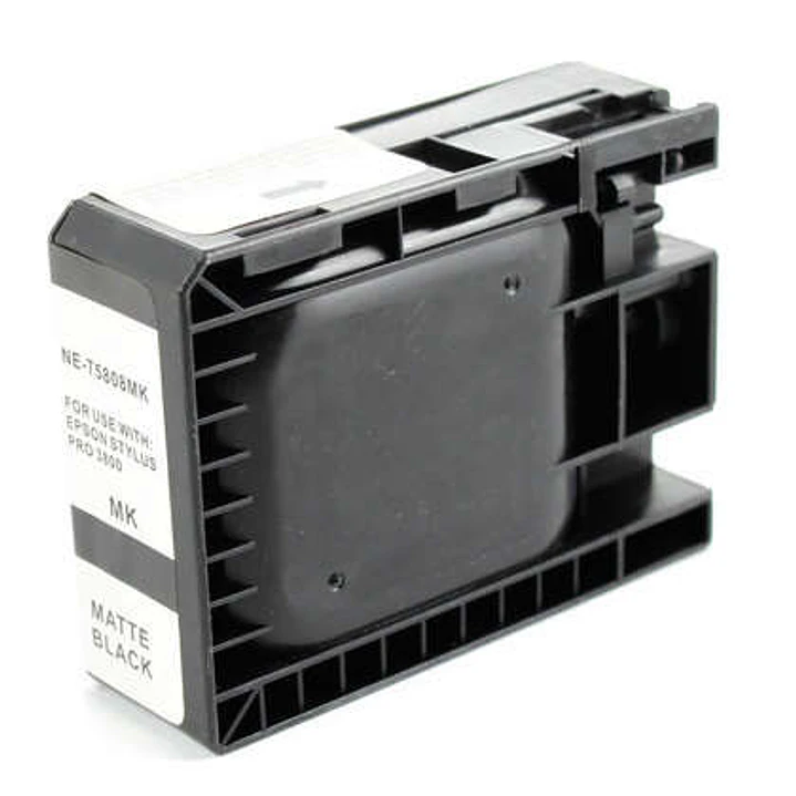 Epson T5808 Negro Mate Cartucho de Tinta Pigmentada Generico - Reemplaza C13T580800 1