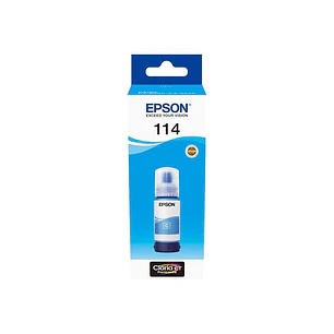 Epson 114 Cyan Botella de Tinta Pigmentada Original - C13T07B240