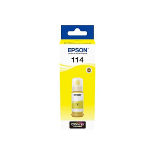 Epson 114 Amarillo Botella de Tinta Pigmentada Original - C13T07B440