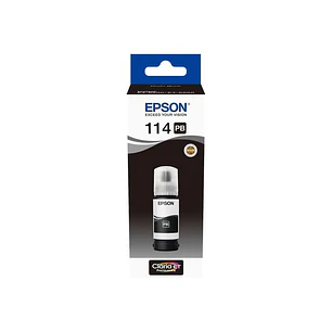 Epson 114 Negro Photo Botella de Tinta Pigmentada Original - C13T07B140