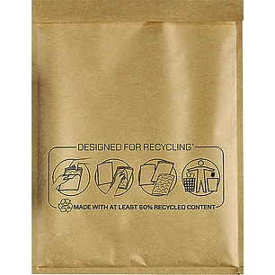 Fellowes Bankers Box Pack de 50 Bolsas de Burbujas Acolchada - Medida 270x360mm - Burbujas Internas para Amortiguacion - Ideal para Productos Fragiles