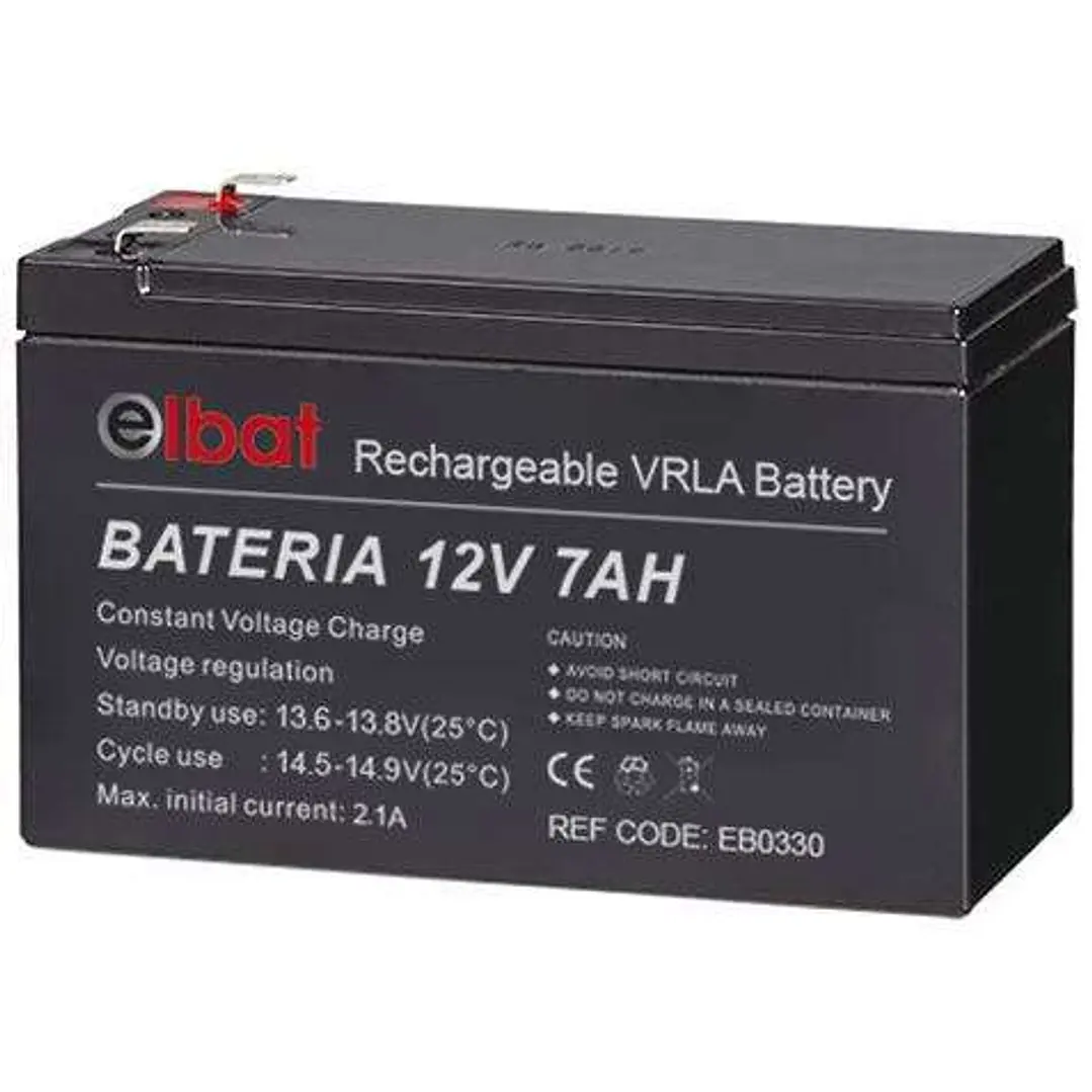 Elbat Bateria 12V - 7Ah 1