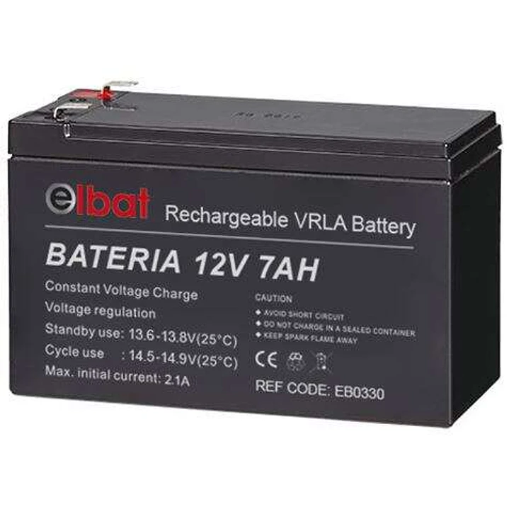 Elbat Bateria 12V - 7Ah 1