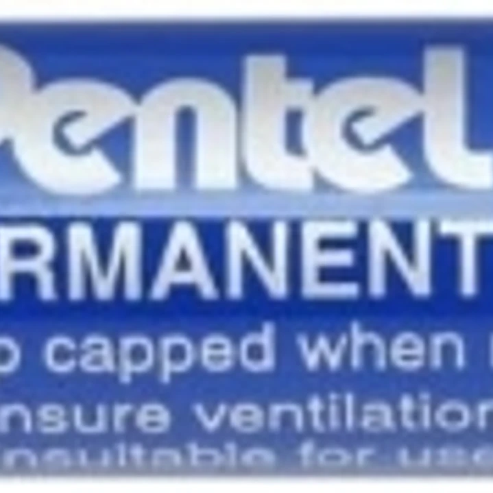 Pentel Pen N50 Rotulador Permanente - Punta de 4.3mm - Resistente a Agua y Luz - Color Azul 1