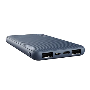 Trust Primo Powerbank 10000mAh - USB, Tipo C - Carga Rapida - Color Azul