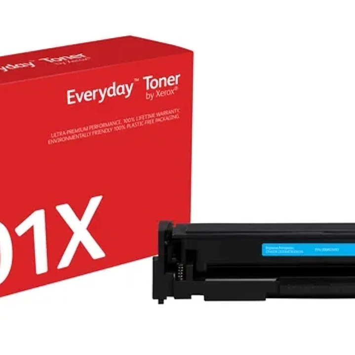 Xerox Everyday HP CF401X Cyan Cartucho de Toner Generico - Reemplaza 201X 1