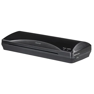 Hama Plastificadora A4 - Laminas hasta 0.6mm - Uso en Caliente y Frio - Velocidad Laminacion 250mm/min - Calentamiento en 4 Minutos - Boton de Liberac