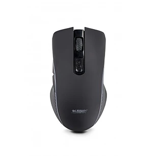 Urban Factory Onlee Raton Bluetooth 2.4Ghz - 1000-2400dpi - Bateria Recargable de 280mAh - 6 Botones - Uso Ambidiestro - Color Negro
